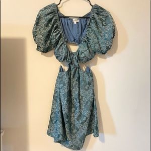 Pretty Garbage Cut Out Mini Dress